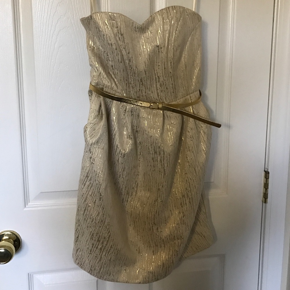 Simple yet Gorgeous Gold H&M Dresss